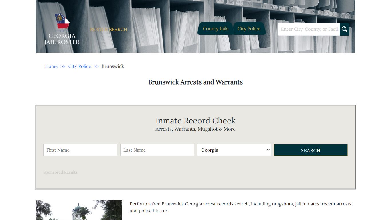 Brunswick Arrests and Warrants | Georgia Jail Inmate Search